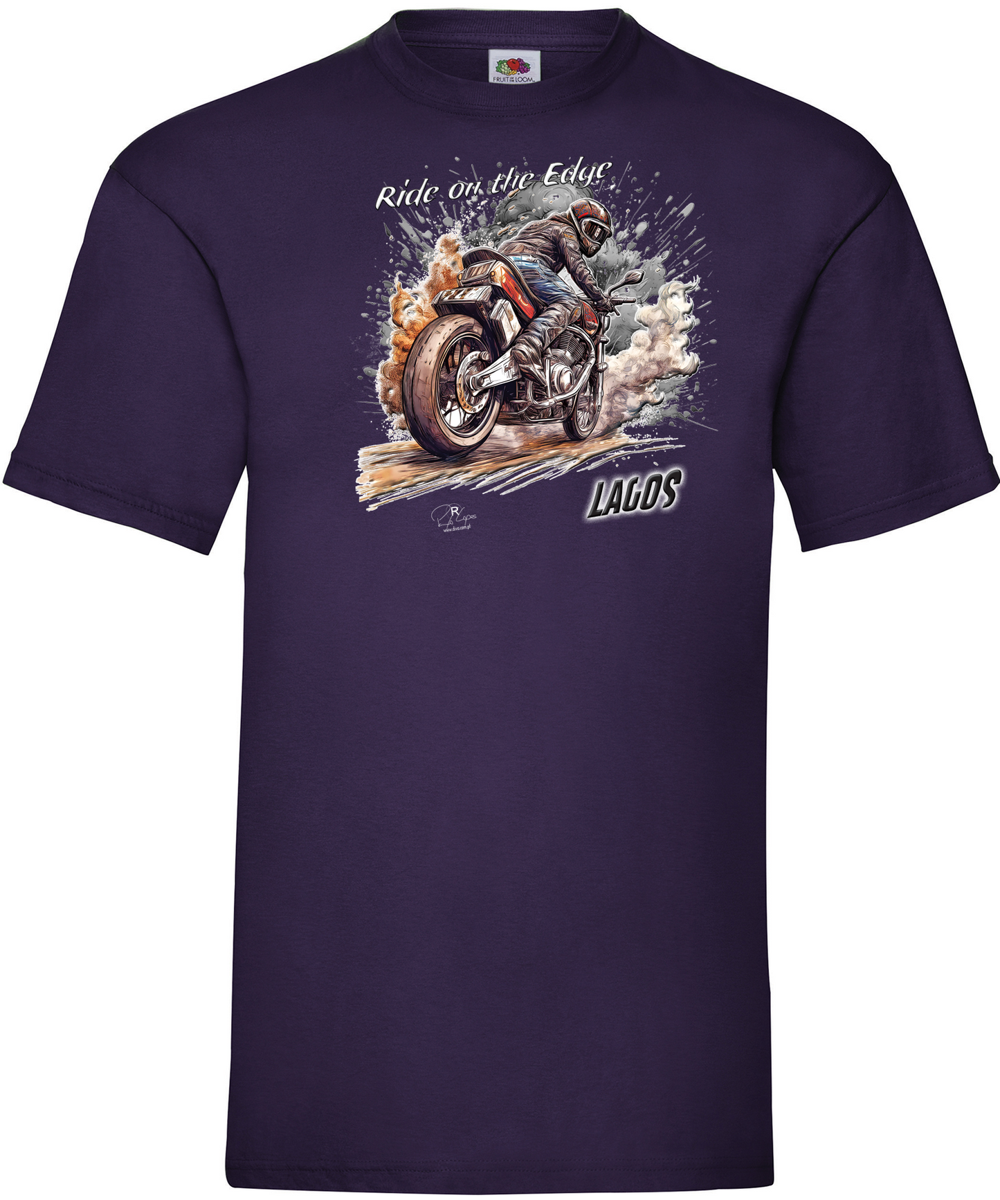 T-shirt Ride on the Edge Lagos