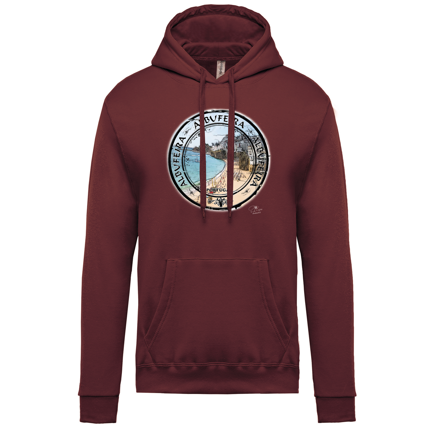 Sweatshirt Kariban com Capuz Selo Albufeira