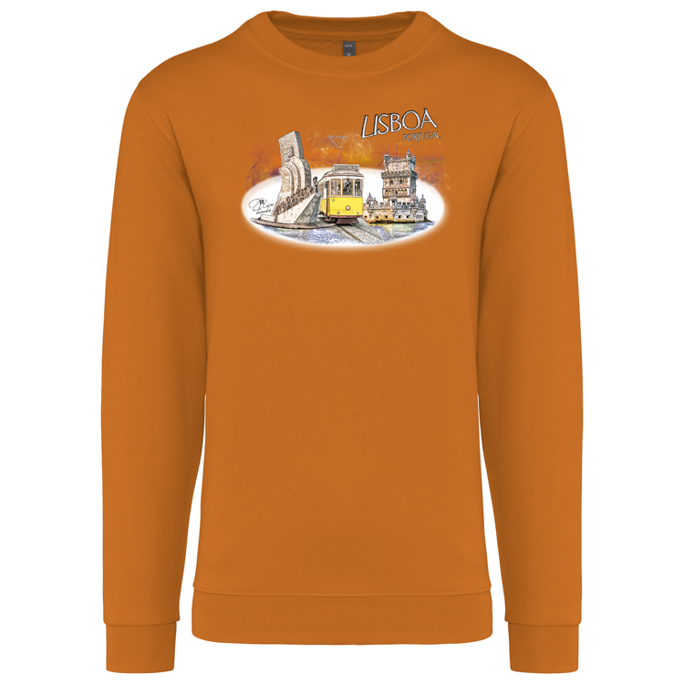 Sweatshirt Kariban sem Capuz Monumentos Belém
