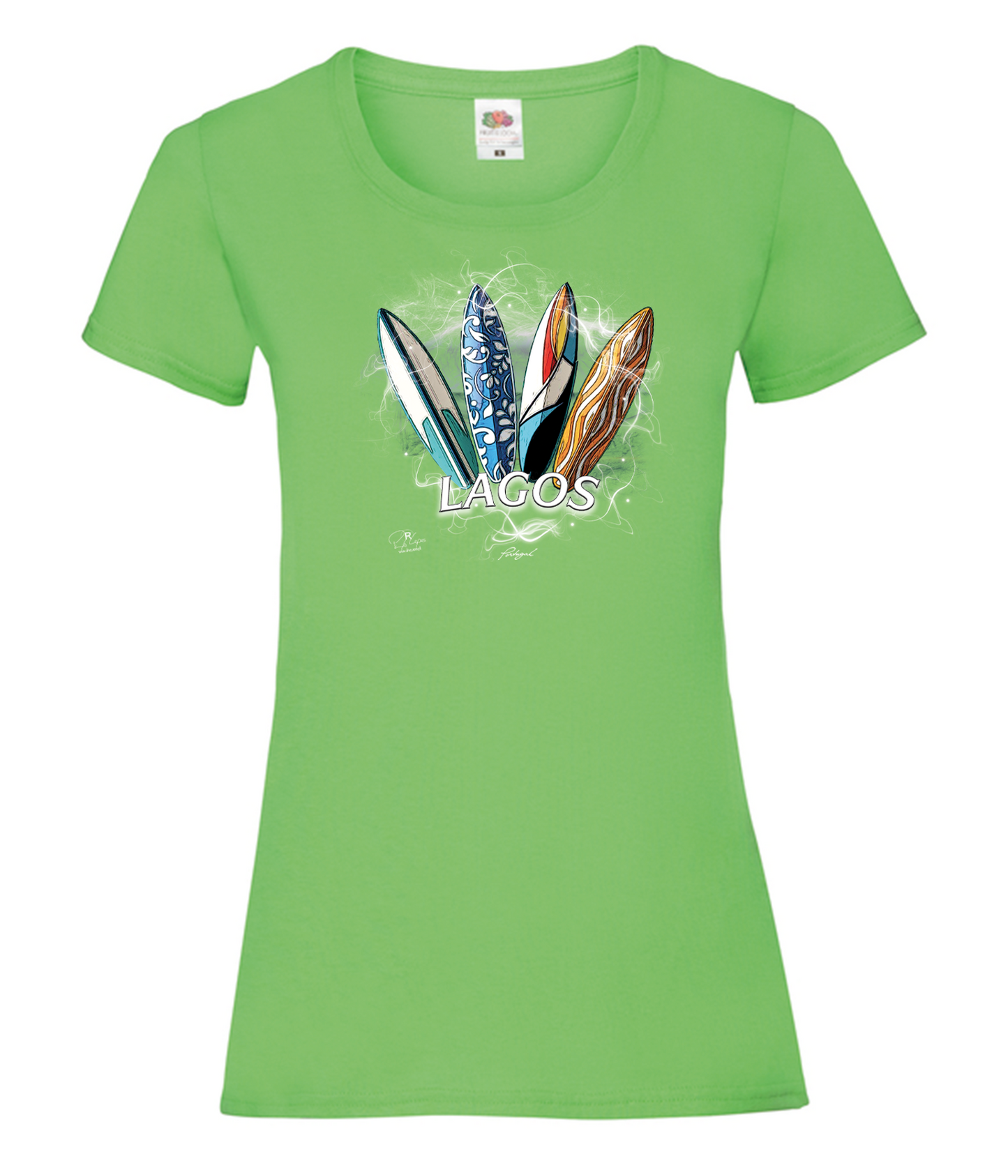 T-shirt Senhora Surfboards Lagos
