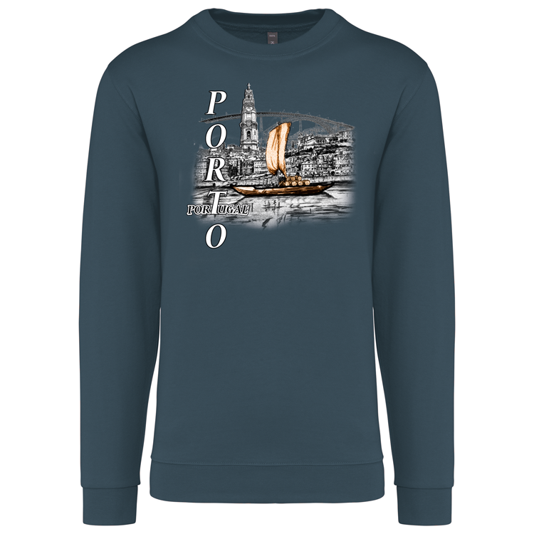 Sweatshirt Kariban sem Capuz Ribeira