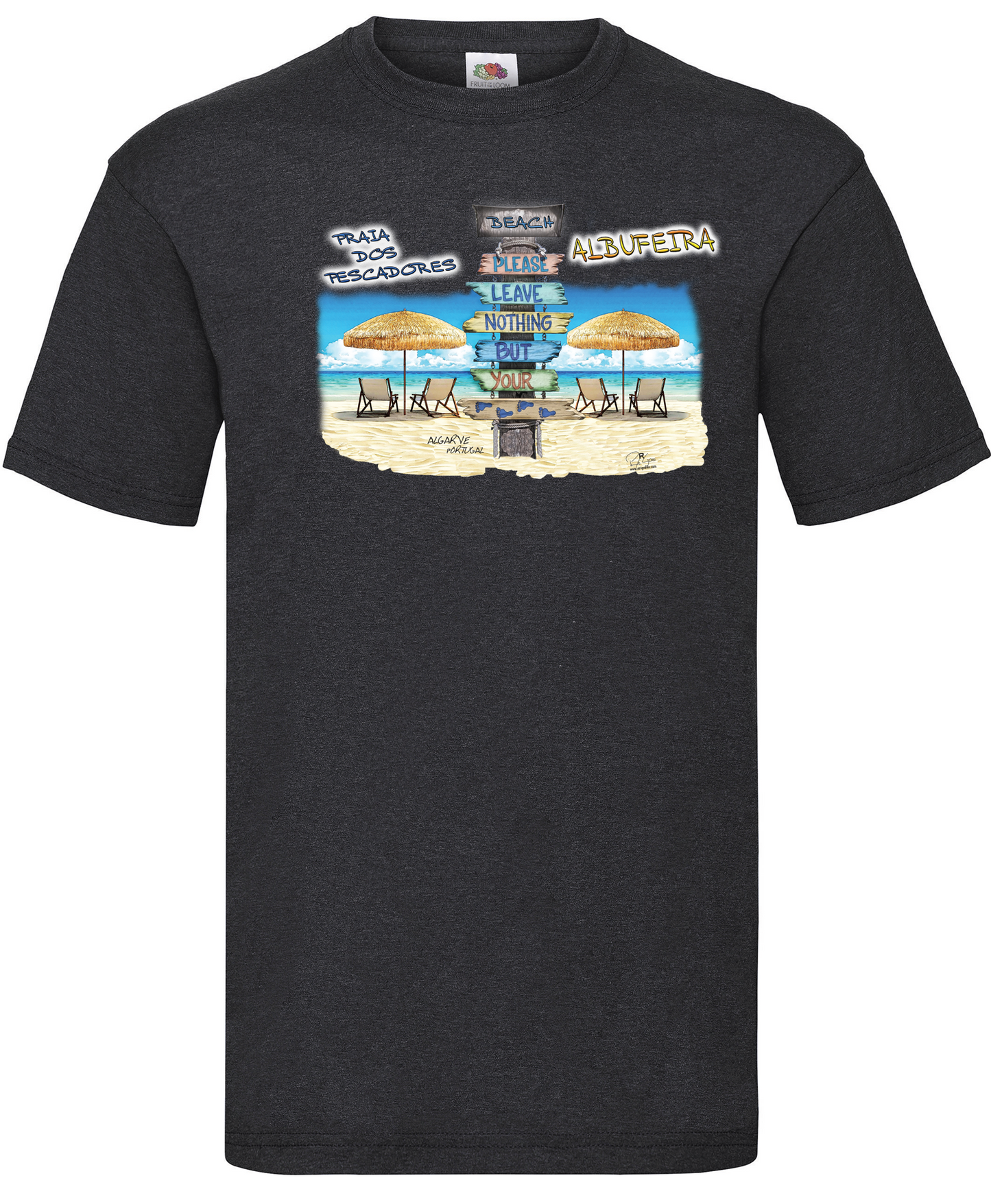 T-shirt Pegadas Albufeira