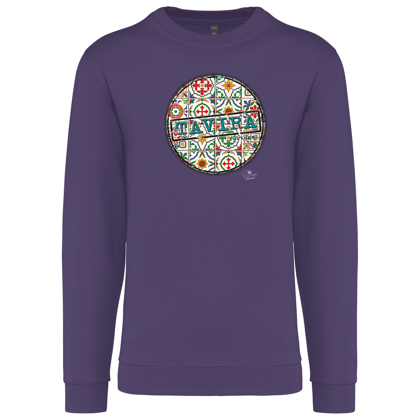Sweatshirt Kariban sem Capuz Pin Tavira
