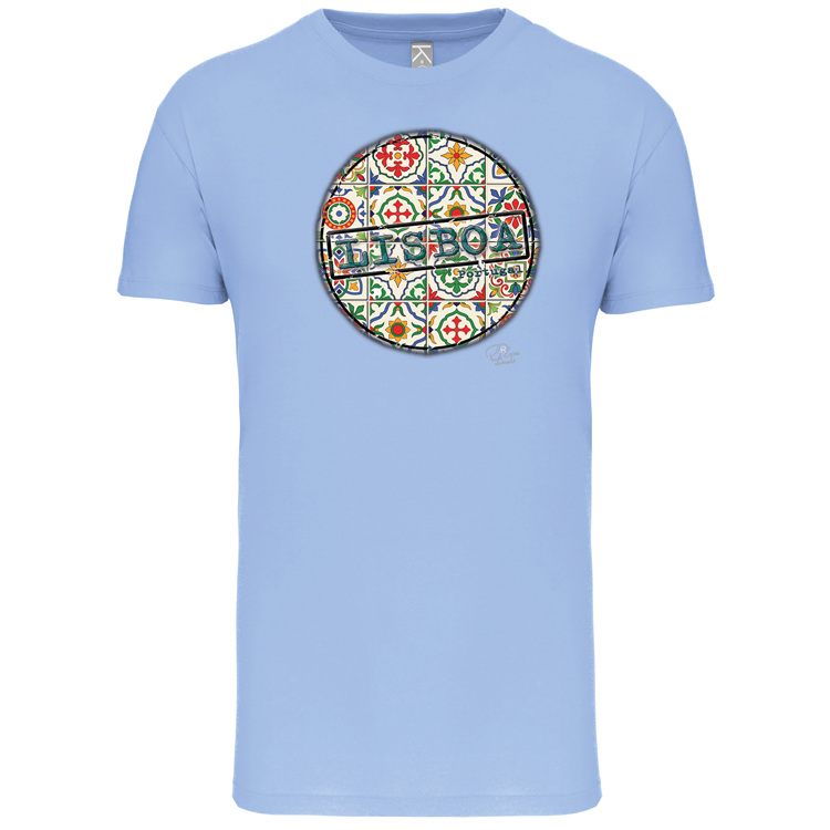 T-Shirt Algodão Biológico Pin Lisboa