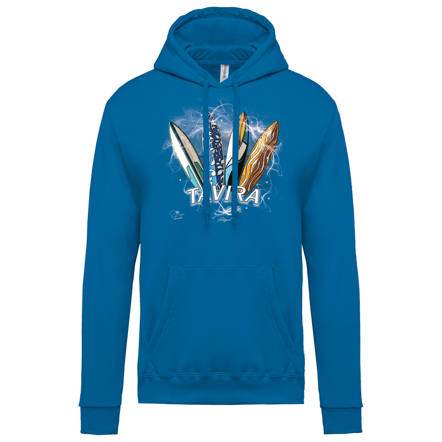 Sweatshirt Kariban com Capuz Surfboards Tavira