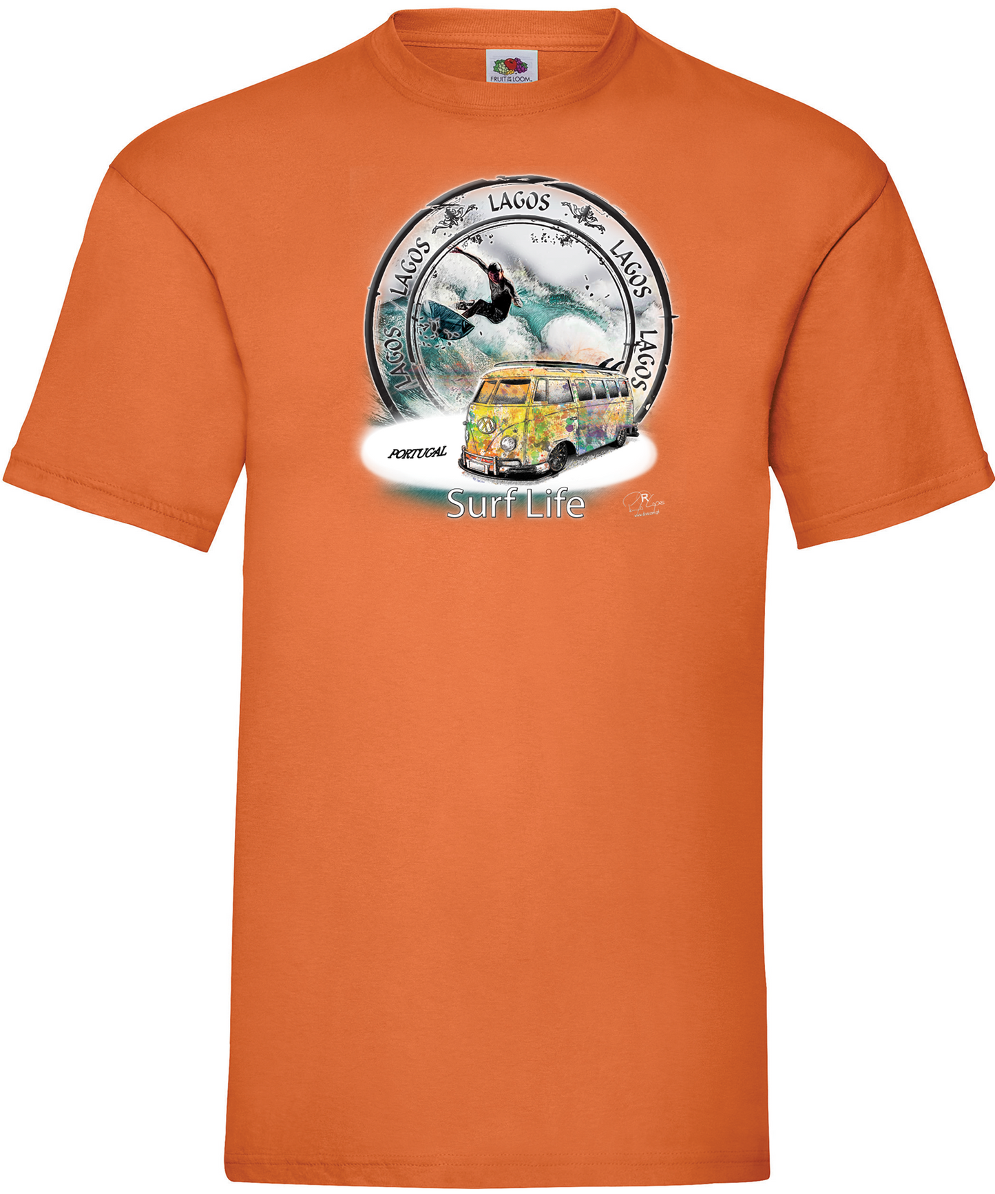 T-shirt Surf Life Lagos