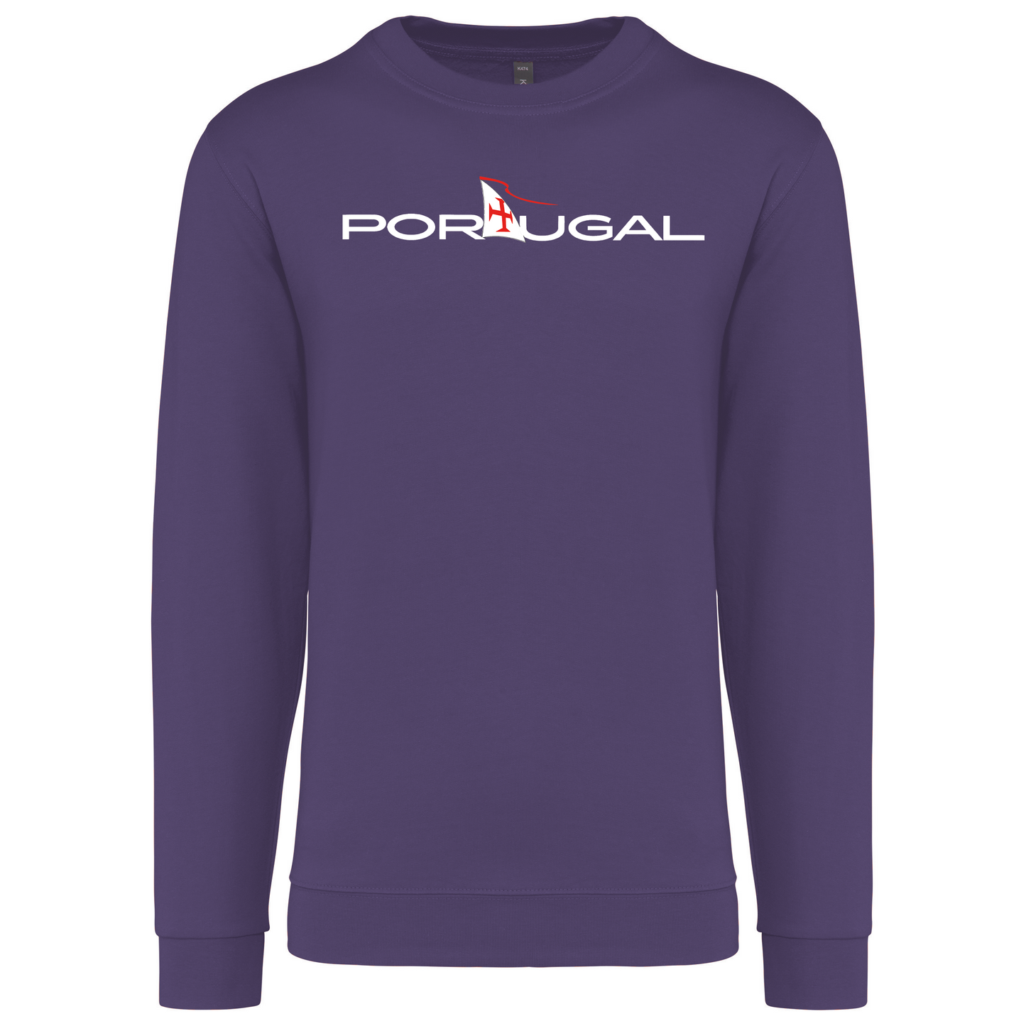 Sweatshirt Kariban sem Capuz Vela