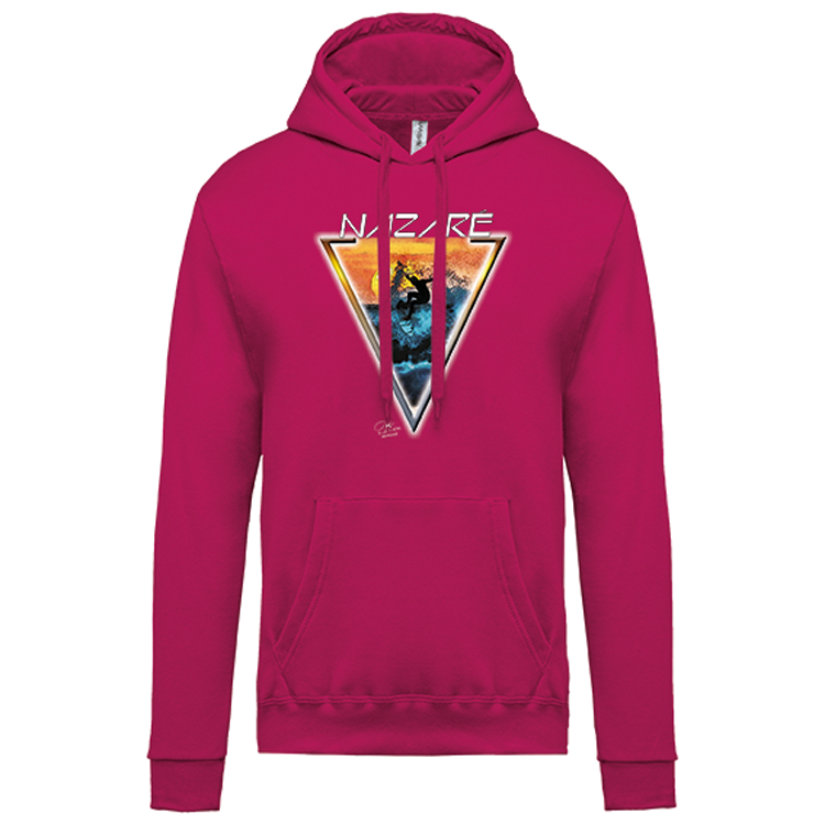 Sweatshirt Kariban com Capuz Sunset Nazaré
