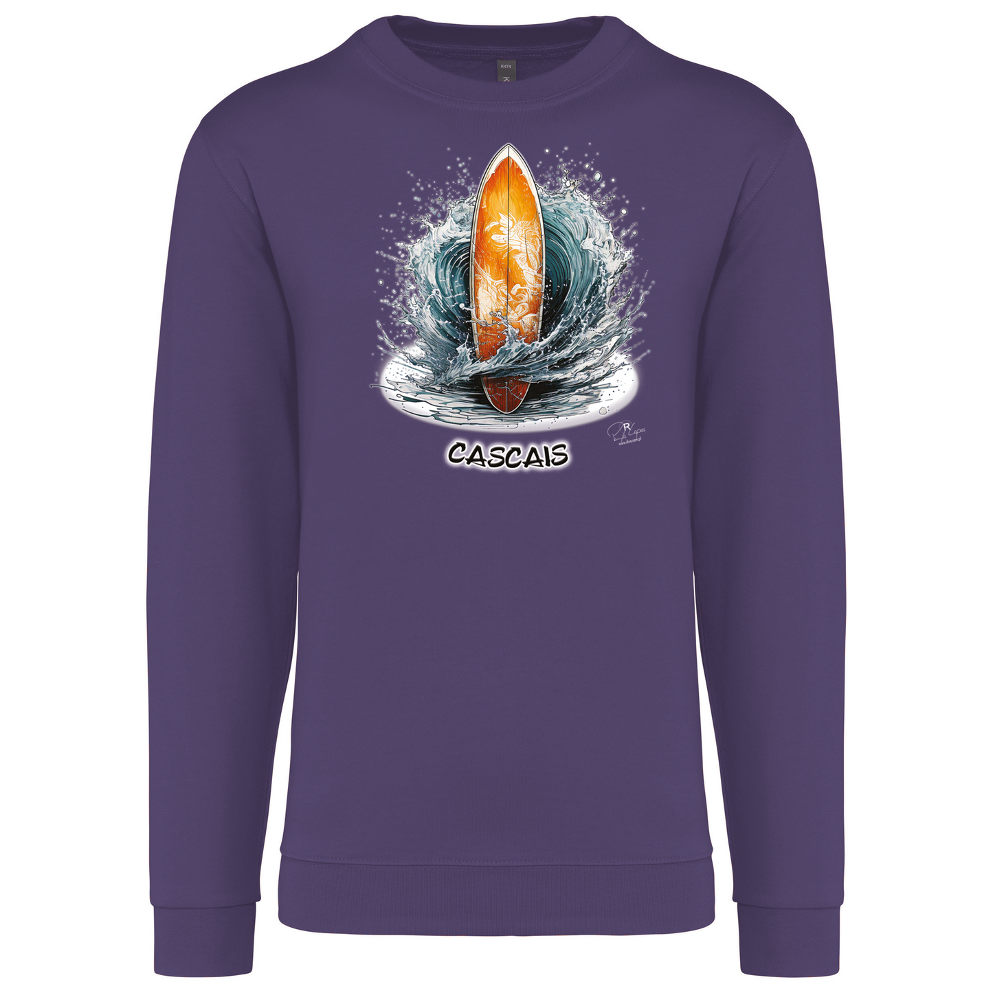 Sweatshirt Kariban sem Capuz Prancha Cascais