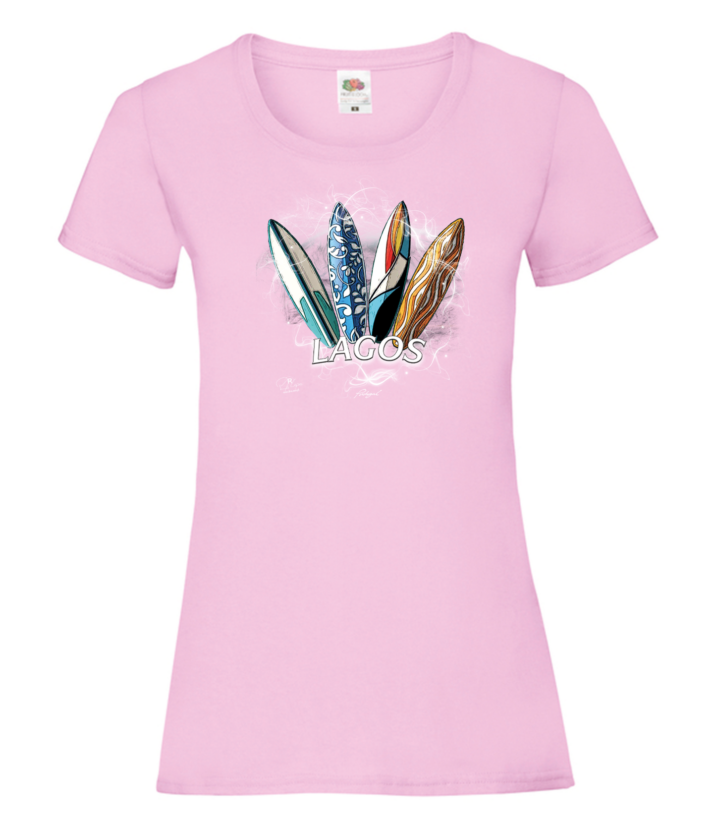 T-shirt Senhora Surfboards Lagos