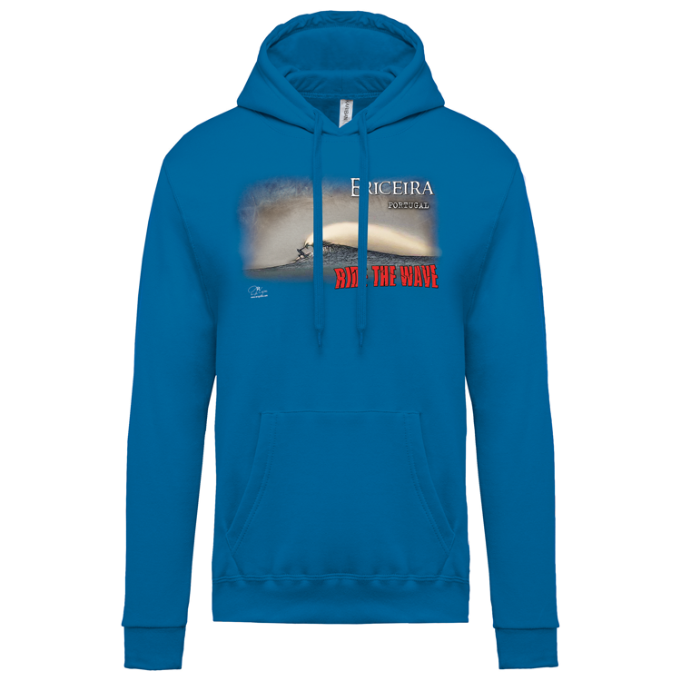 Sweatshirt Kariban com Capuz Ride the Wave Ericeira