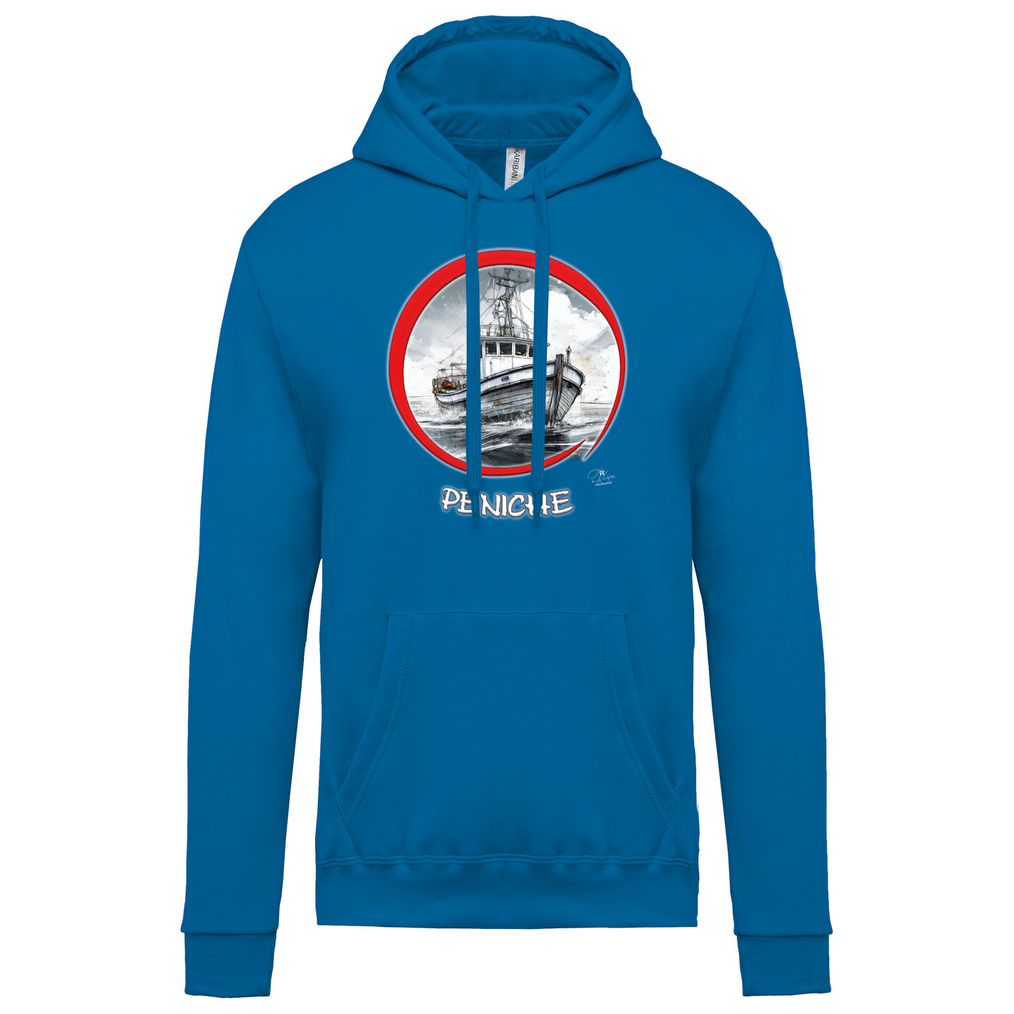 Sweatshirt Kariban com Capuz Traineira Peniche