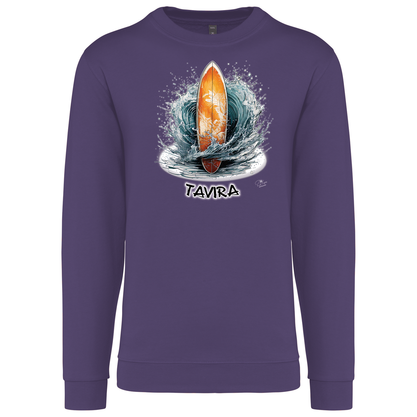 Sweatshirt Kariban sem Capuz Prancha Tavira