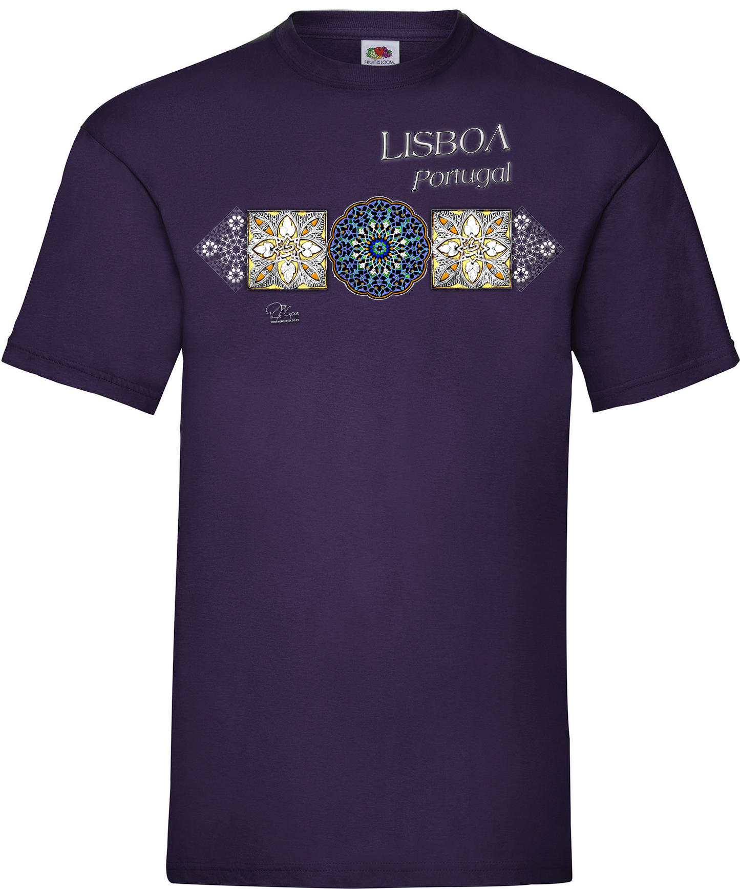 T-shirt Azulejo Árabe Lisboa