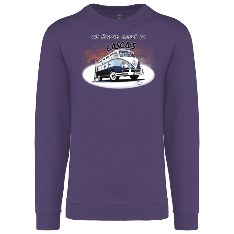 Sweatshirt Kariban sem Capuz All Roads Lead to Cascais