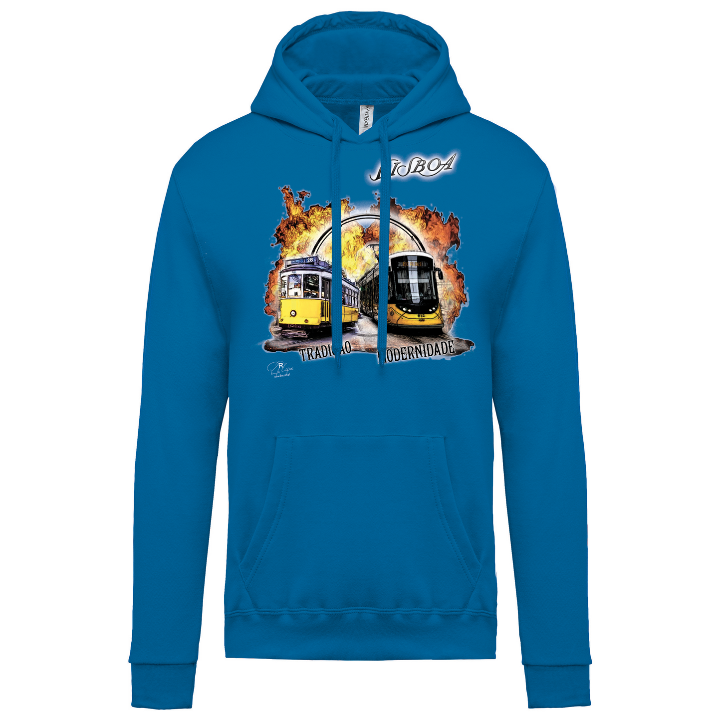 Sweatshirt Kariban com Capuz Tradição e Modernidade