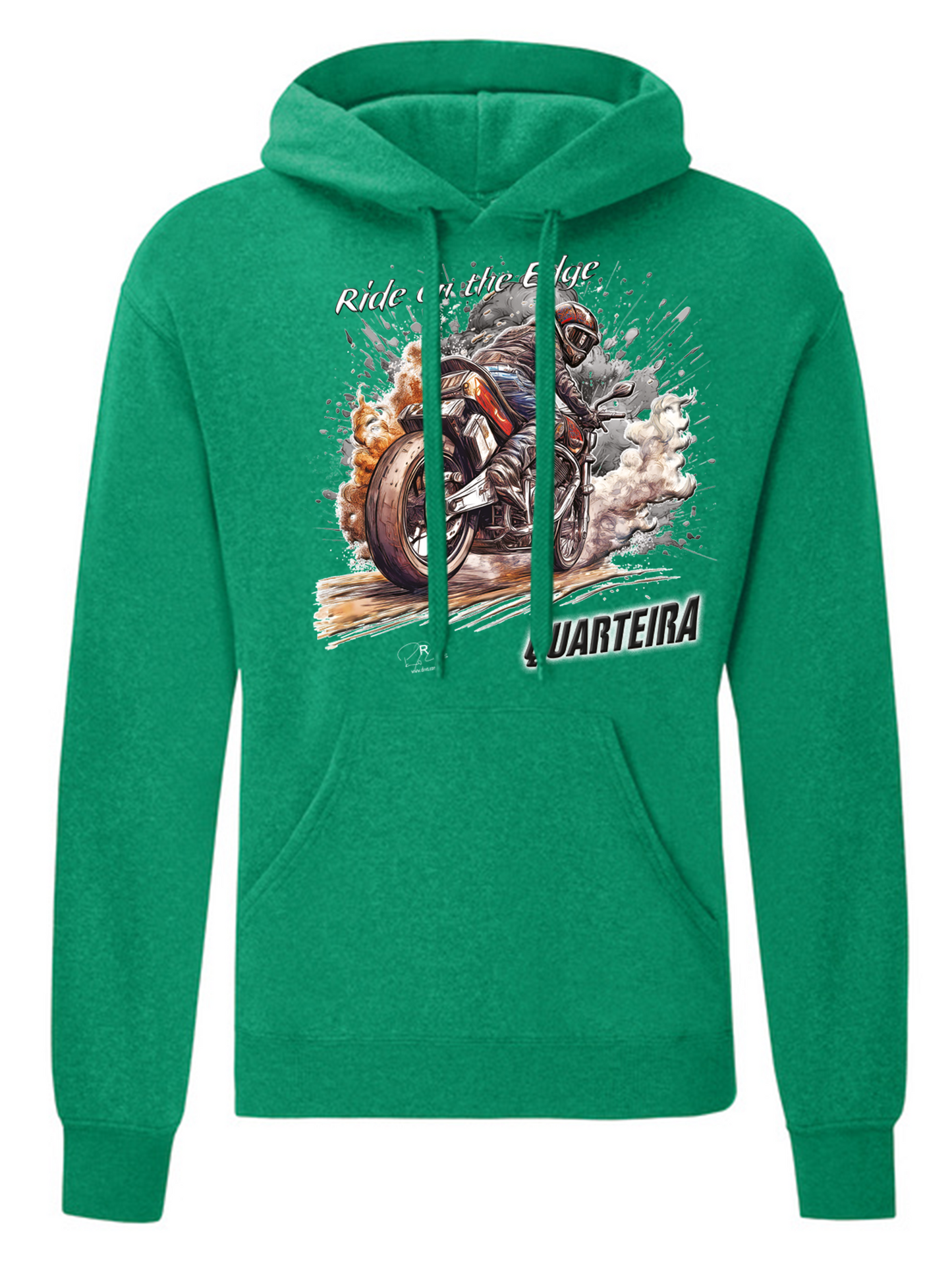 Sweatshirt Surfboards Ride on the Edge Quarteira
