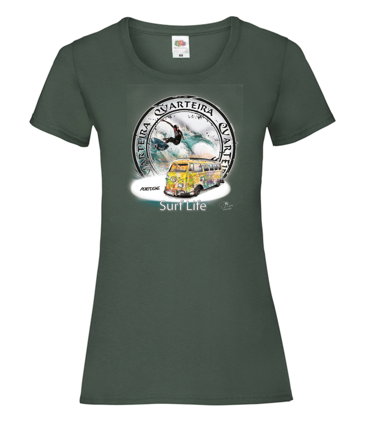 T-shirt Senhora Surf Life Quarteira