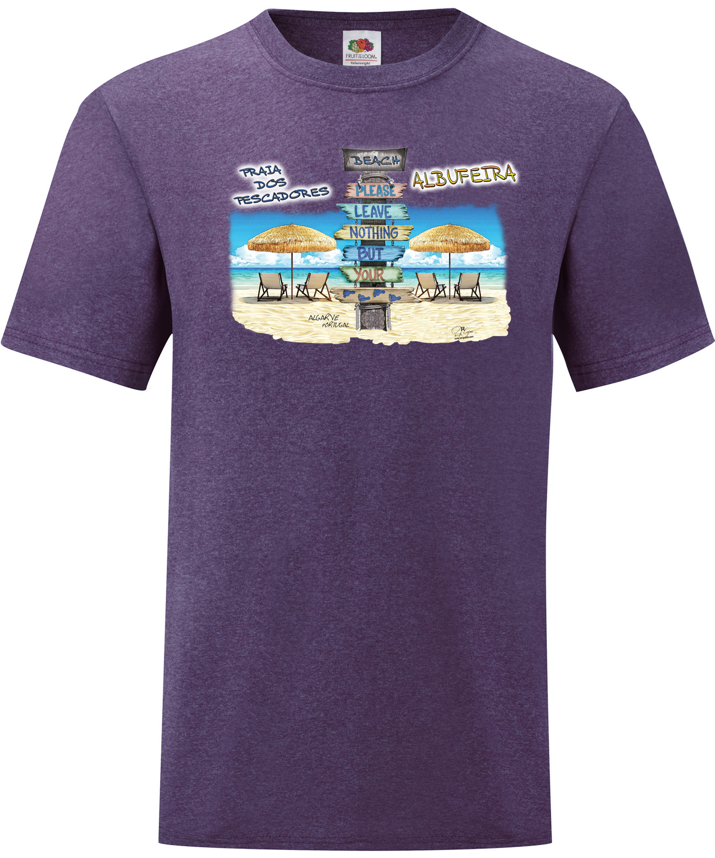 T-shirt Pegadas Albufeira