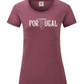 T-shirt Senhora Mapa de Portugal