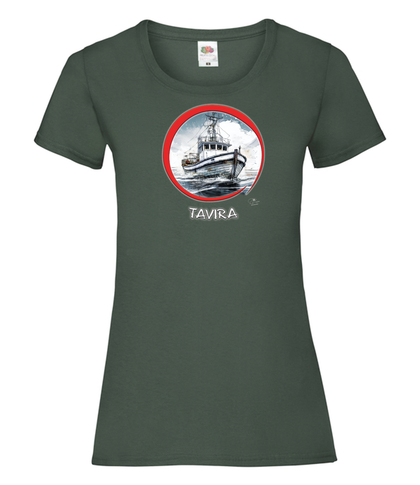 T-shirt Senhora Traineira Tavira