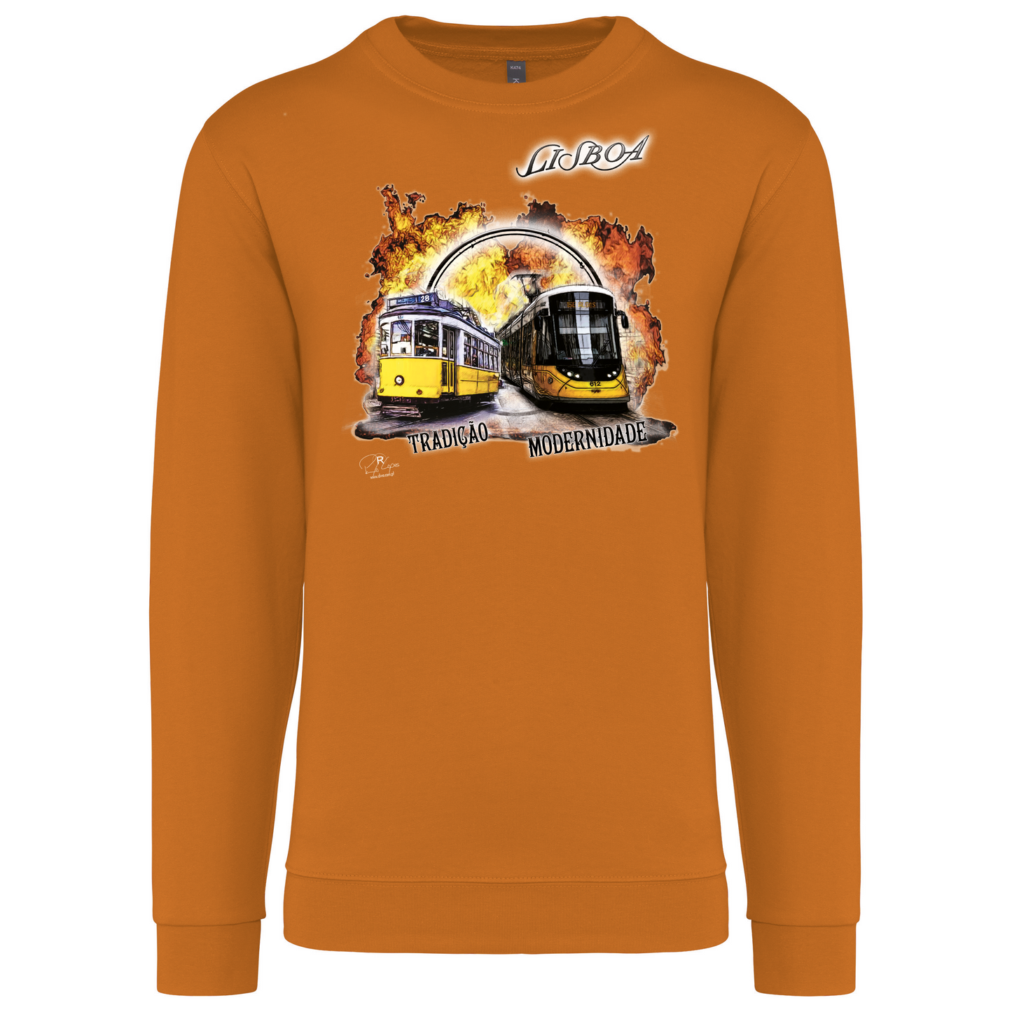 Sweatshirt Kariban sem Capuz Tradição e Modernidade