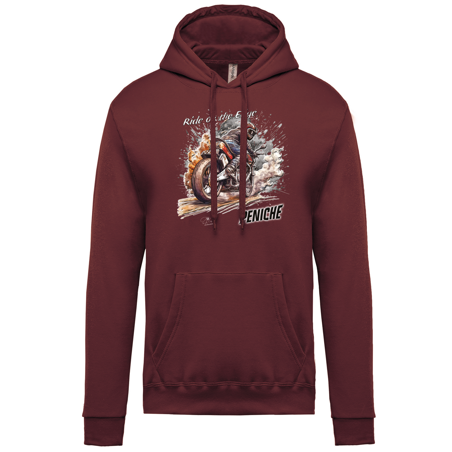 Sweatshirt Kariban com Capuz Ride on the Edge Peniche