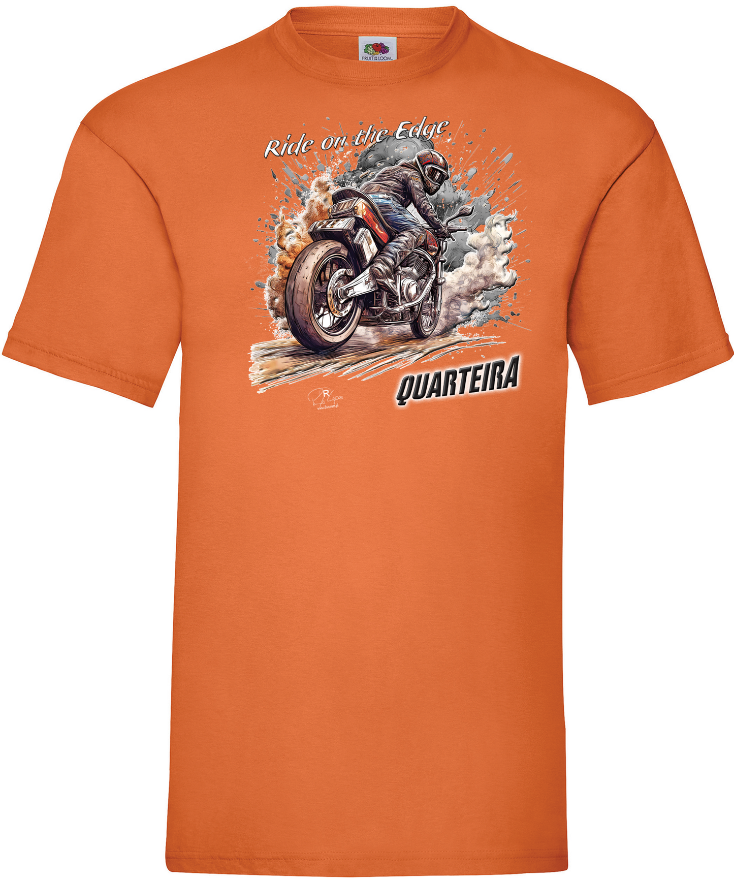 T-shirt Ride on the Edge Quarteira