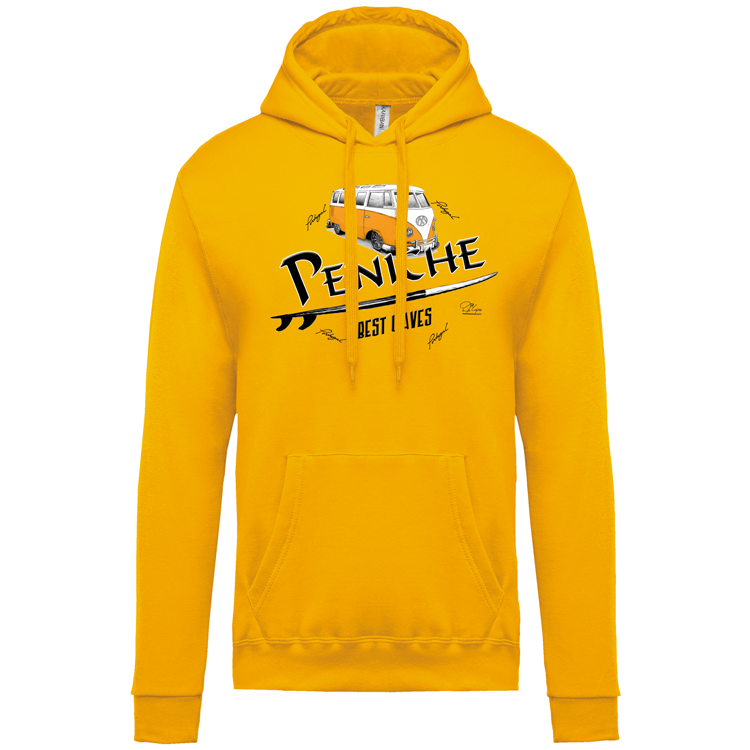 Sweatshirt Kariban com Capuz Pão de Forma Peniche