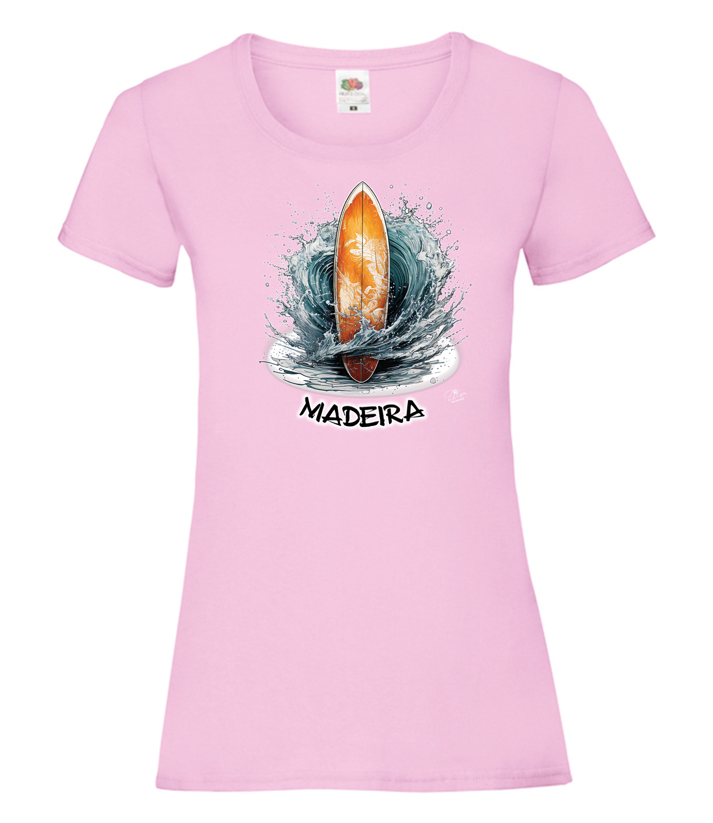 T-shirt Senhora Prancha Madeira
