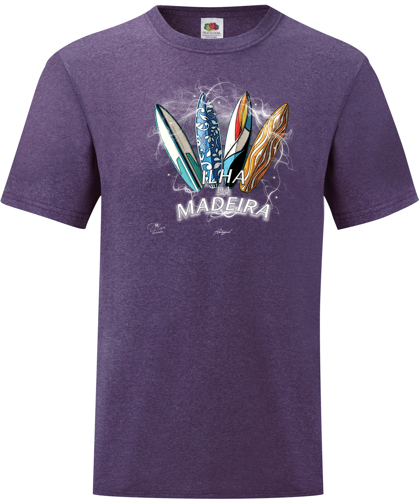 T-shirt Surfboards Ilha da Madeira