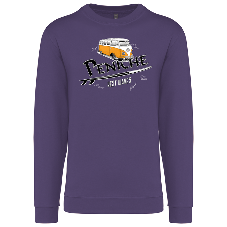 Sweatshirt Kariban sem Capuz Pão de Forma Peniche