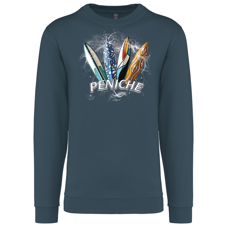 Sweatshirt Kariban sem Capuz Surfboards Peniche