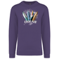 Sweatshirt Kariban sem Capuz Surfboards Cascais