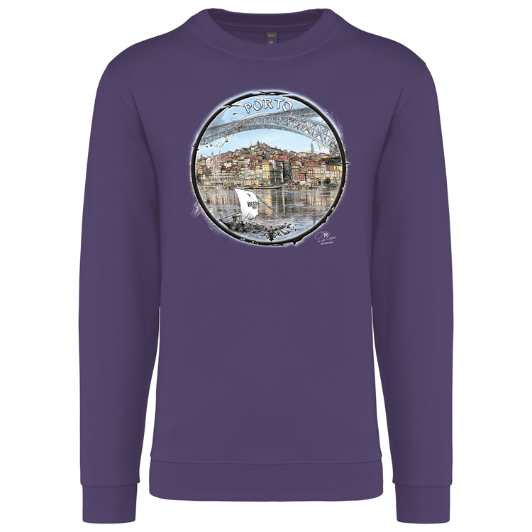 Sweatshirt Kariban sem Capuz Selo Porto