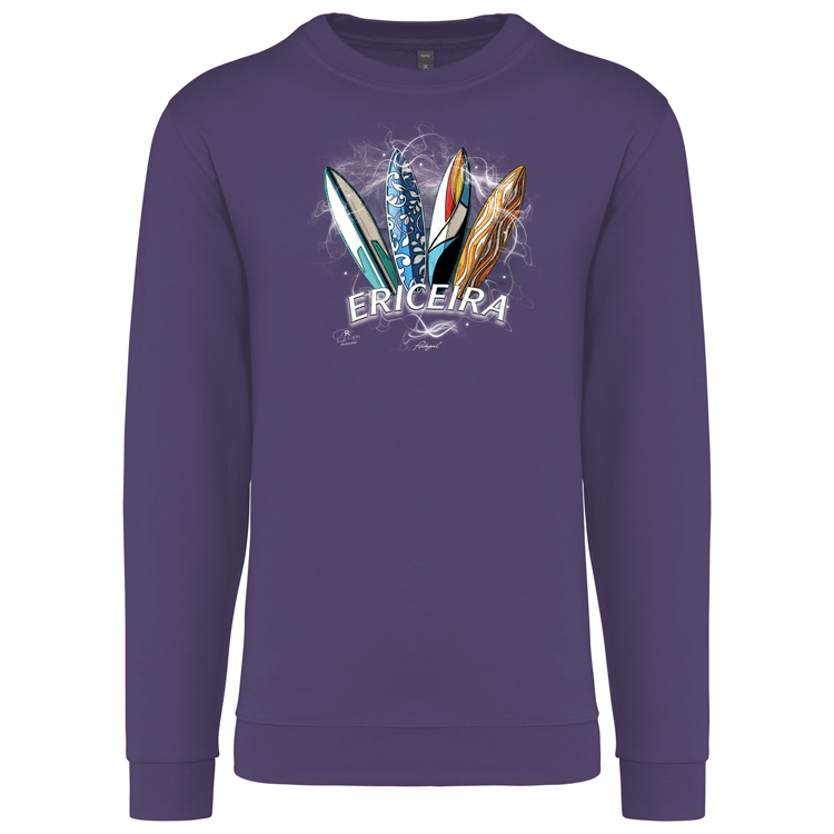 Sweatshirt Kariban sem Capuz Surfboards Ericeira