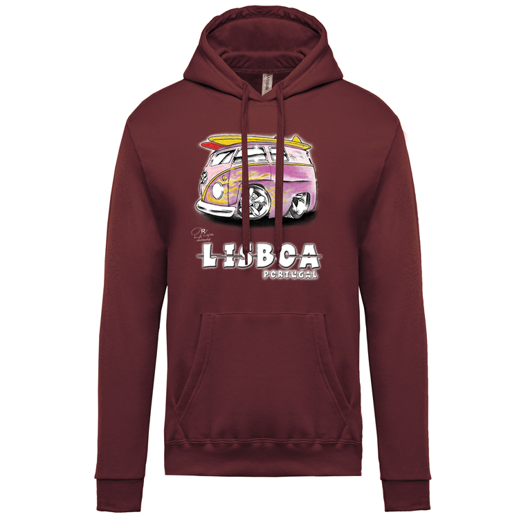 Sweatshirt Kariban com Capuz Gorduxinha Lisboa