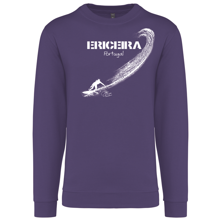 Sweatshirt Kariban sem Capuz Surf Ericeira