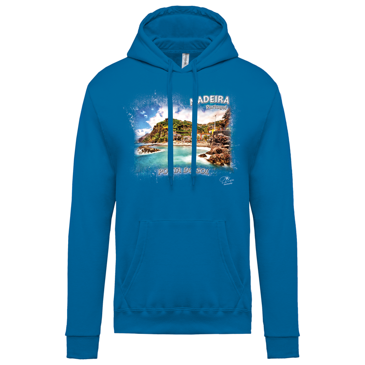 Sweatshirt Kariban com Capuz Ponta do Sol