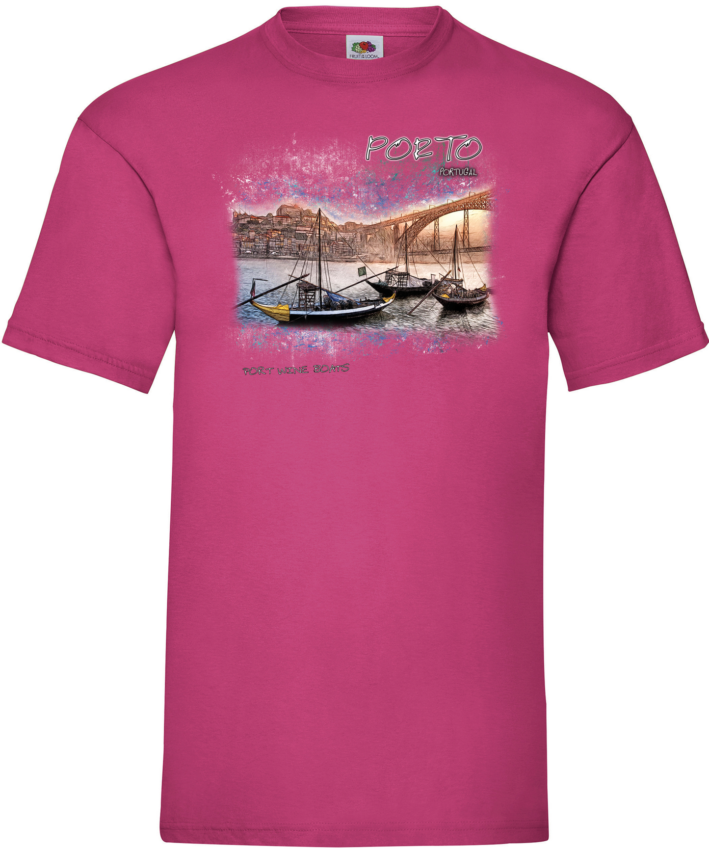 T-shirt Port Wine Boats