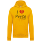 Sweatshirt Kariban com Capuz I Love Porto