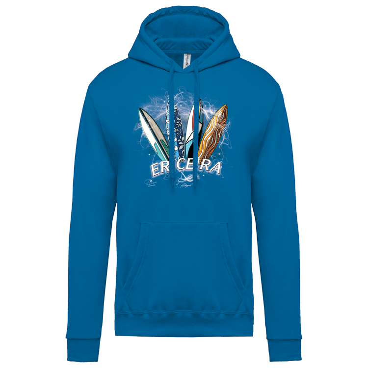 Sweatshirt Kariban com Capuz Surfboards Ericeira