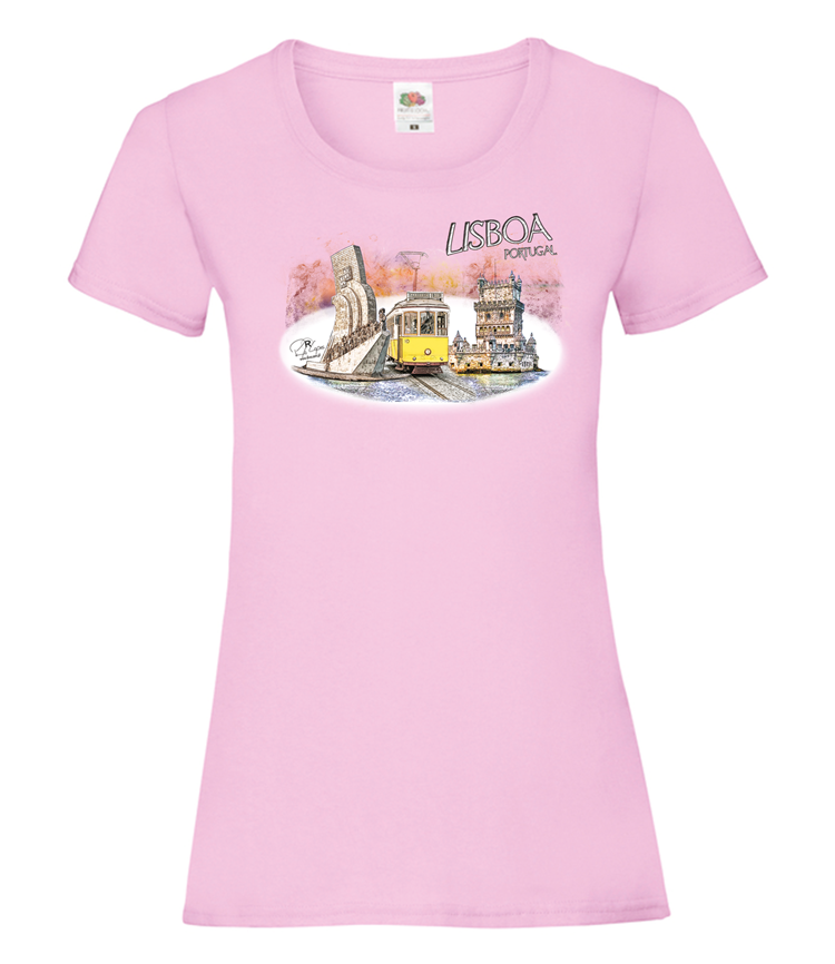 T-shirt Senhora Monumentos Belém