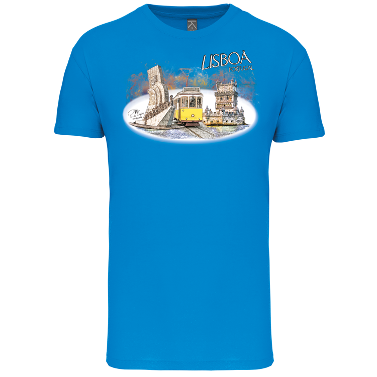 T-Shirt Algodão Biológico Monumentos Belém