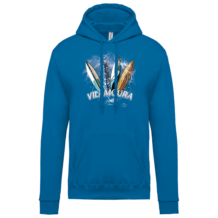 Sweatshirt Kariban com Capuz Surfboards Vilamoura