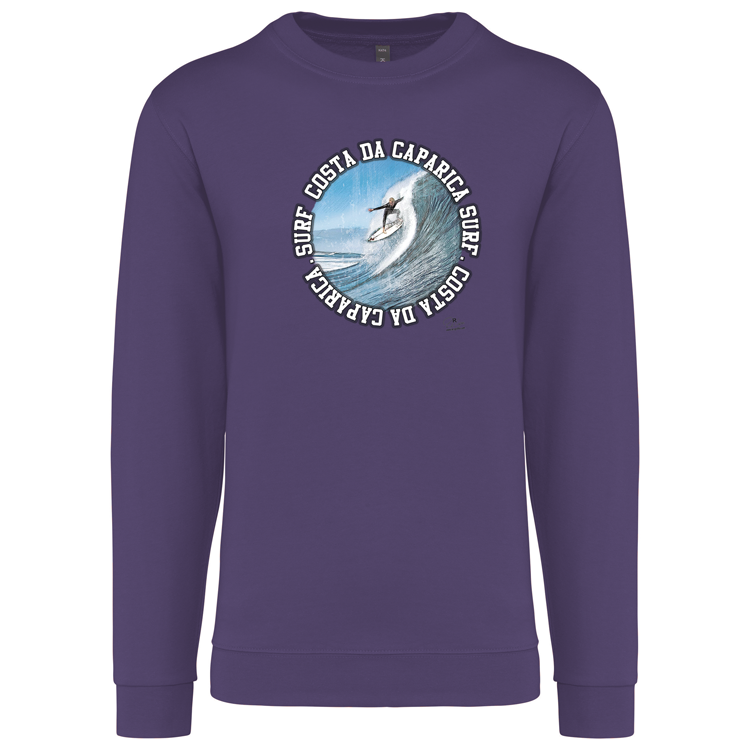 Sweatshirt Kariban sem Capuz Monster Waves 2 Costa da Caparica