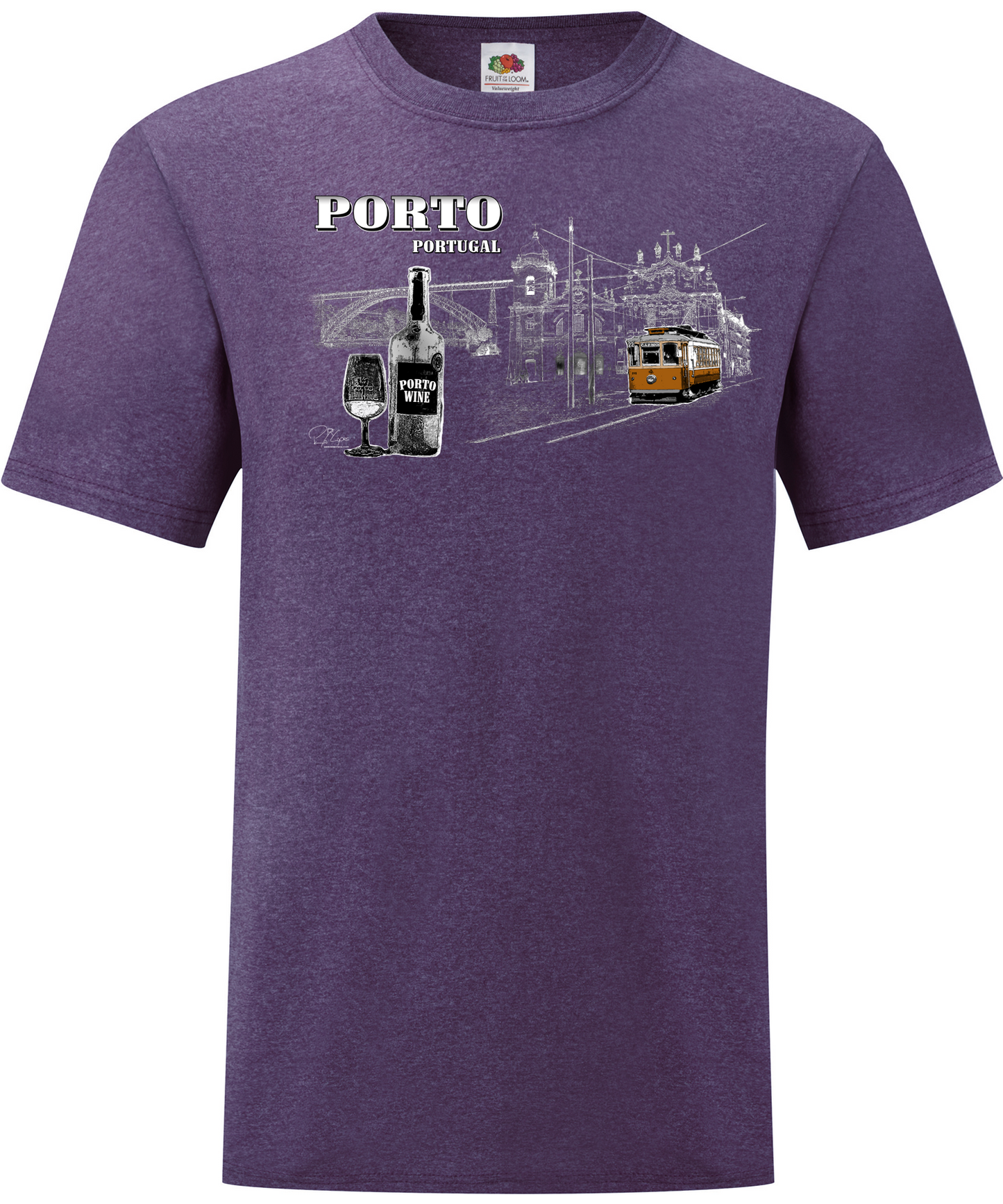 T-shirt Monumentos Porto