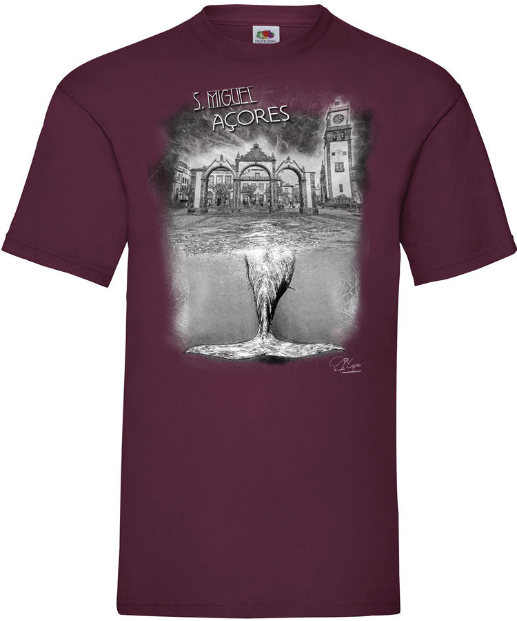 T-shirt Cachalote S. Miguel