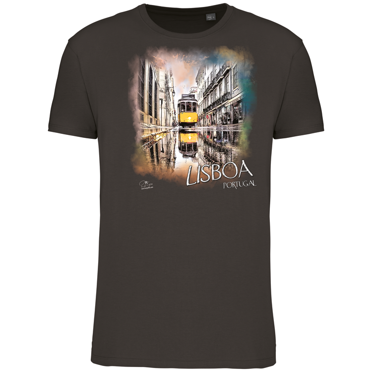 T-Shirt Algodão Biológico Espelho Lisboa