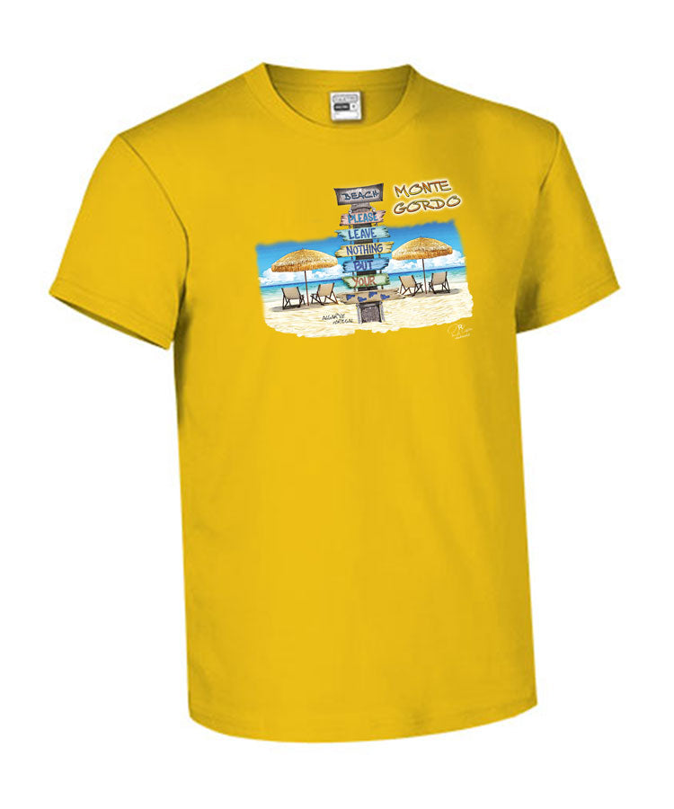 T-shirt Kids Pegadas Monte Gordo